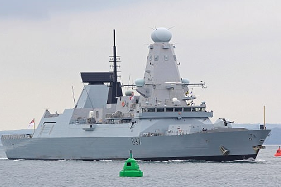 Το πολεμικό πλοίο HMS Duncan