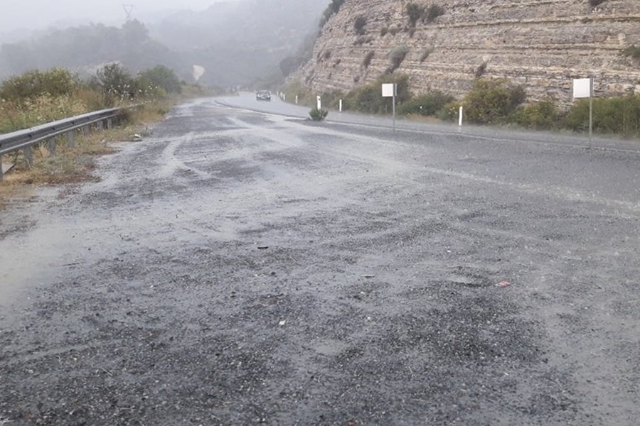 Από Weather Forecast Cyprus - Tasos Ierodiakonou δρόμο Λεμεσού - Πλατρών