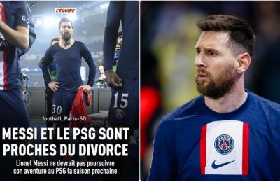 L’ Equipe: «Όλα δείχνουν διαζύγιο Μέσι με Παρί»