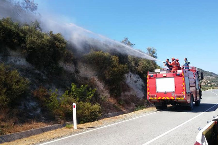 Υπό πλήρη έλεγχο δασική πυρκαγιά στην κοινότητα Μαθιάτη