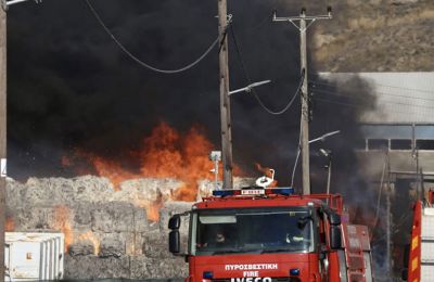 Φωτογραφίες από τη σημερινή διαδικασία 