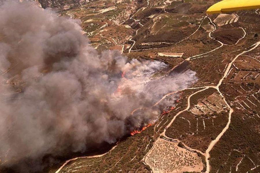 Υπό έλεγχο η πυρκαγιά στο Κοιλάνι