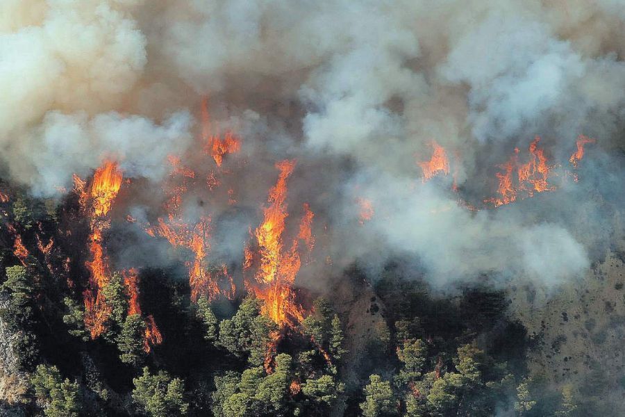 Ξέσπασε φωτιά στην Πάφο – Επηρεάστηκαν πυλώνες της Α.Η.Κ.