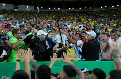 Χάος στο Βραζιλία – Αργεντινή (vids)