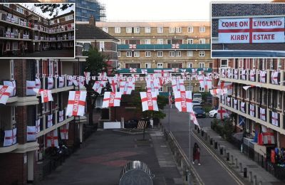 Η πιο στολισμένη γειτονιά της Αγγλίας έτοιμη για το Euro! (pics)
