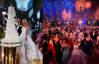 Μανιταράς - Στυλιανού: Φωτογραφίες από τον «γάμο της χρονιάς» που έγινε στο Παρίσι