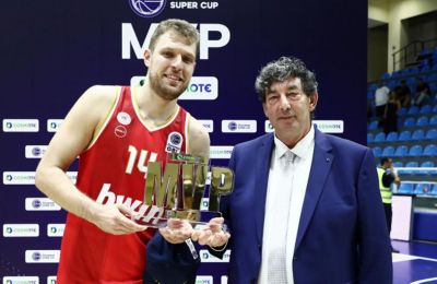 Ολυμπιακός: MVP του τελικό στο Super Cup, o Σάσα Βεζένκοφ!