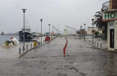 Το χαμηλό βαρομετρικό Bora, με τις καταιγίδες και τις έντονες βροχοπτώσεις επηρέασε μεγάλες περιοχές στην Ελλάδα