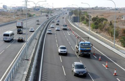 Κλειστή λωρίδα στον αυτοκινητόδρομο Λεμεσού-Λευκωσίας από τροχαίο