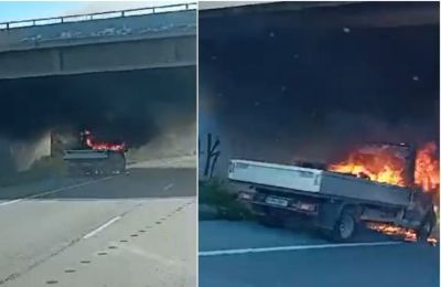 Από τη φωτιά στο όχημα δεν προέκυψε οποιοσδήποτε τραυματισμός