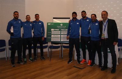 Davis Cup : Κύπρος-Ταϊλάνδη στο Field Club