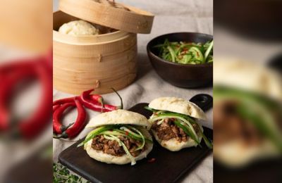 Κινέζικα bao buns με χοιρινό