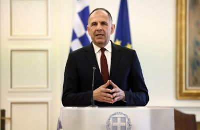 Ο Έλληνας υπουργός Εξωτερικών, Γιώργος Γεραπετρίτης