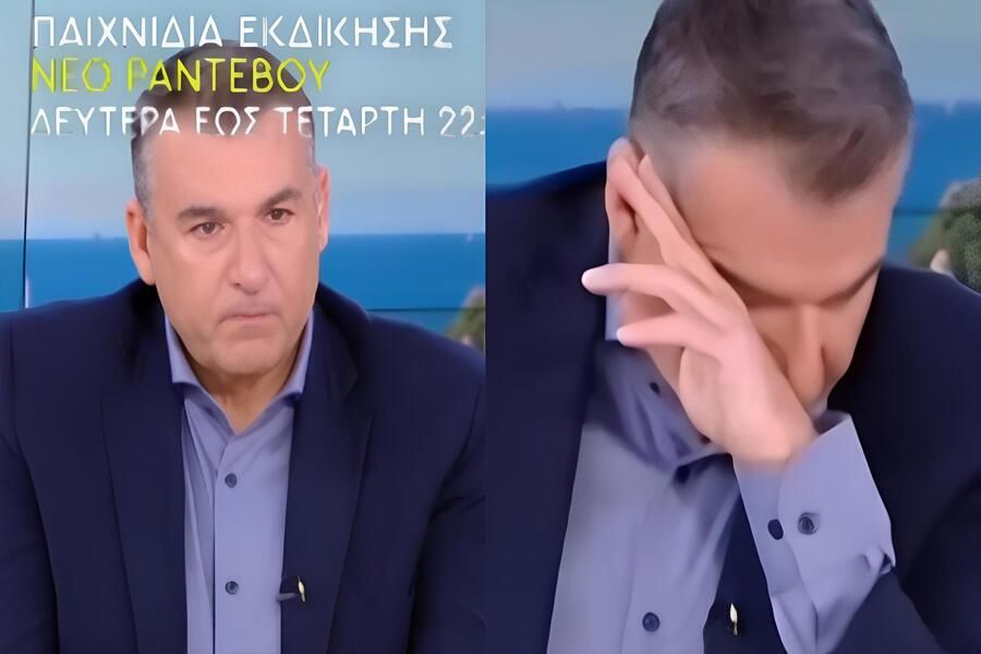 Κλαμένος ο Γιώργος Λιάγκας