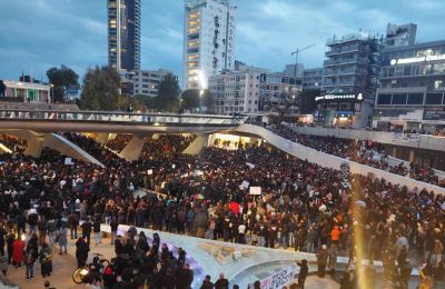 Διαμαρτύρια για το δυστύχημα στα Τέμπη