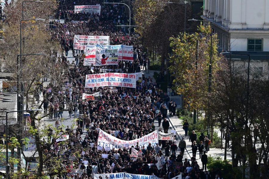 Νέα συλλαλητήρια για τα Τέμπη (LIVE ΕΙΚΟΝΑ)