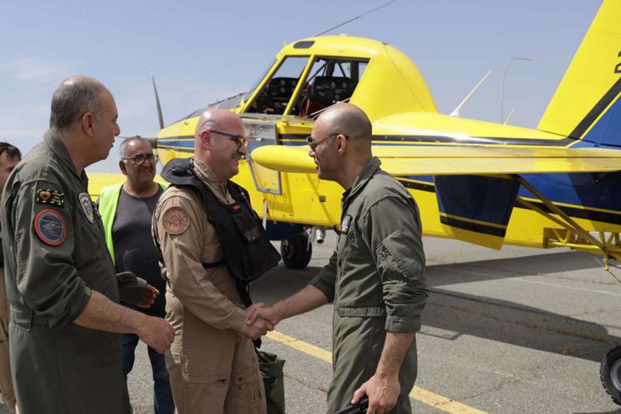 Στην Κύπρο τα Ιορδανικά Air Tractor (ΒΙΝΤΕΟ)