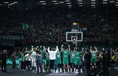 Ευρωλίγκα: Τρίτος σε μέσο όρο προσέλευσης κόσμου ο Παναθηναϊκός